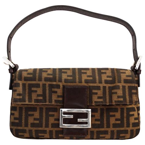 fendi pochette baguette|fendi baguette monogram.